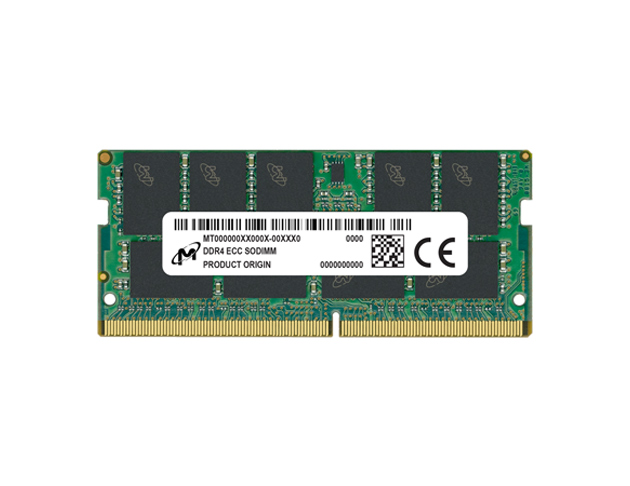 Micron 美光 記憶體 企業用 DDR4 ECC SODIMM